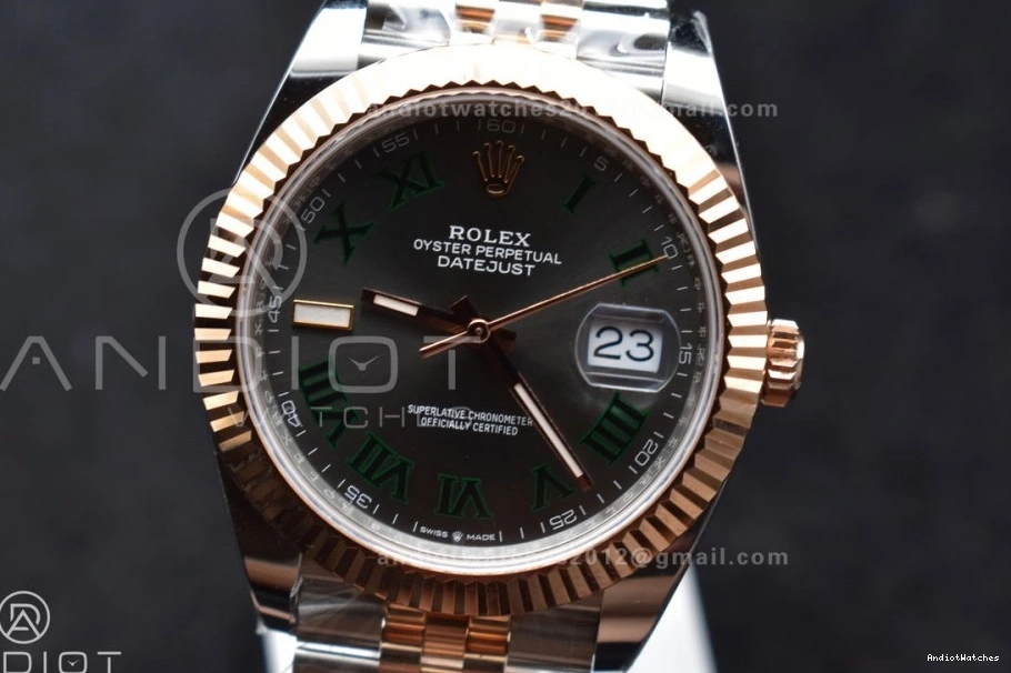 41 on RG Edition ARF Green Dial RG 904L Bracelet Weight) 126333 Steel (Gain Jubilee SH3235 Roman SS Best DateJust Gray 1:1 FreshLook SS 612 0819